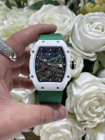 Richard Mille RM67-02 White Carbon Best Replica Watches Weight 37 Grams 38.7×47.52mm - Image 2