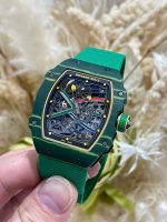 Richard Mille RM67-02 Case Green Carbon Refined Super Light 37 Grams 38.7×47.52mm - Image 3