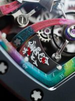 Richard Mille RM68-01 Cyril Kongo Replica Watches Black Ceramic Rubber Strap 45mm - Image 10