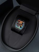 Richard Mille RM68-01 Cyril Kongo Replica Watches Black Ceramic Rubber Strap 45mm - Image 2