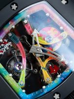 Richard Mille RM68-01 Cyril Kongo Replica Watches Black Ceramic Rubber Strap 45mm - Image 12