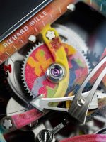 Richard Mille RM68-01 Cyril Kongo Replica Watches Black Ceramic Rubber Strap 45mm - Image 11