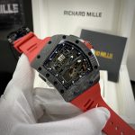 Richard Mille Fake Watch RM70-01 Carbon Red Rubber Strap 45mm - Image 2
