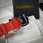 Richard Mille Fake Watch RM70-01 Carbon Red Rubber Strap 45mm - Image 8
