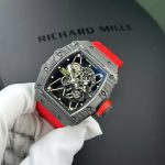 Richard Mille Replica Watches RM35-01 Rafael Nadal Carbon NTPT BBF Factory 44.5x50mm