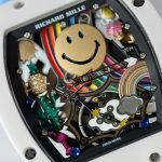 Richard Mille Copies Watches RM88 Smiley Fabic Nato Strap Blue 42mm - Image 6