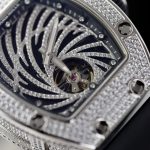 Richard Mille Replica Watch RM51-02 Rhinestone Rubber Strap 40mm - Image 4