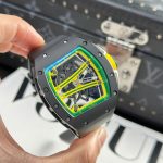 Richard Mille Copies Watch RM61-01 Manual Winding Yohan Blake Ceramic Black ZF 42.7×50.23mm - Image 3