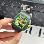 Richard Mille Copies Watch RM61-01 Manual Winding Yohan Blake Ceramic Black ZF 42.7×50.23mm - Image 2