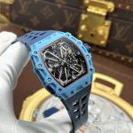 Richard Mille Fake Watches RM35-03 Rafael Nadal Case Pastel Blue Quartz TPT 43.2x50mm - Image 4