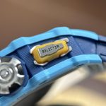 Richard Mille Fake Watches RM35-03 Rafael Nadal Case Pastel Blue Quartz TPT 43.2x50mm - Image 11