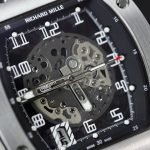 Richard Mille Luxury Fake Watch RM010 Black Rubber Strap 40mm - Image 5