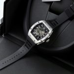 Richard Mille Luxury Fake Watch RM010 Black Rubber Strap 40mm