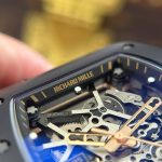 Richard Mille Best Replica Watches RM035 Americas Toro Black Ceramic Rubber Strap ZF Factory 40x48mm - Image 7