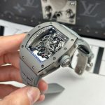 Richard Mille Best Copies Watch RM055 Bubba Watson Grey Ceramic Rubber Strap ZF Factory 42.7×49.9mm - Image 4