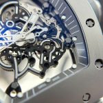 Richard Mille Best Copies Watch RM055 Bubba Watson Grey Ceramic Rubber Strap ZF Factory 42.7×49.9mm - Image 7