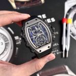 Richard Mille Replica Watch RM21-02 Tourbillon Aerodyne Rubber Strap 43mm - Image 3