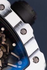 Richard Mille Luxury Imitation Watches RM35-01 Rafael Nadal White Carbon NTPT ZF Factory 49.9x43mm - Image 10