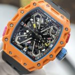 Richard Mille Replica Watches RM35-03 Rafael Nadal Salmon Case Quartz TPT 43.2x50mm - Image 5