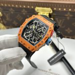 Richard Mille Replica Watches RM35-03 Rafael Nadal Salmon Case Quartz TPT 43.2x50mm - Image 4