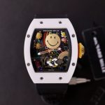 Richard Mille Replica Watches RM88 Smiley Nato Fabic Strap 42mm
