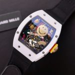 Richard Mille Replica Watches RM88 Smiley Nato Fabic Strap 42mm - Image 4