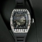 Richard Mille Knock Off Watches RM010 Men Rubber Strap 40mm