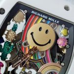 Richard Mille Best Fake Watch RM88 Smiley White Ceramic 42mm - Image 7