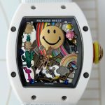 Richard Mille Best Fake Watch RM88 Smiley White Ceramic 42mm - Image 5