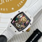 Richard Mille Best Fake Watch RM88 Smiley White Ceramic 42mm - Image 2