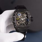 Richard Mille Rm35-02 Black Best Copies Watches Carbon Super Light ZF Factoy 44mm