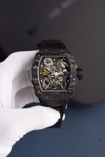 Richard Mille Rm35-02 Black Best Copies Watches Carbon Super Light ZF Factoy 44mm