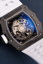 Richard Mille Rm35-02 White Luxury Fake Watches Carbon Super Light ZF Factoy 44mm - Image 9
