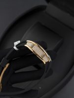 Richard Miller RM007 Best Replica Watches 18K Gold Wrapped + Moissanite Diamonds Custom 36mm - Image 6