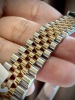 Rolex Replica Watches DateJust Black Dial Gold Wrapped GM Factory 36mm - Image 7