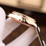 Rolex Cellini Dual Time 50525 Imitation Watches Black Dial Case 18K Gold Wrapped Custom 39mm - Image 9