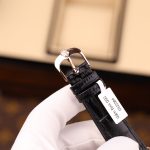 Rolex Cellini Dual Time 50525 Imitation Watches Black Dial Case 18K Gold Wrapped Custom 39mm - Image 11