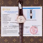 Rolex Cellini Dual Time 50525 Knock Off Watches White Dial Case 18K Gold Wrapped Custom 39mm