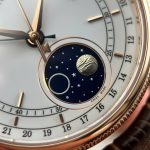 Rolex Cellini Moonphase 50535 Rose Gold Imitation Watches Brown Leather Strap KZ Factory 39mm - Image 6