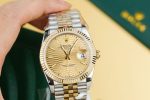 Rolex Best Replica Watch DateJust 126233 Yellow Champagne Fluted Dial Gold Wrapped 36mm - Image 2