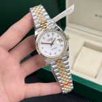 Rolex Replica Watch DateJust Gold Wrapped Mother Of Pearl Dial GM Factory 41mm - Image 2