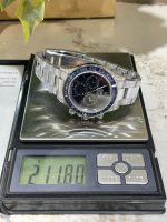 Rolex Daytona 126599TSA Luxury Fake Watches 18K Gold Wrapped + Synthetic Blue Sapphire Custom 40mm - Image 2