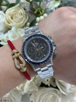 Rolex Daytona 126599TSA Luxury Fake Watches 18K Gold Wrapped + Synthetic Blue Sapphire Custom 40mm - Image 5