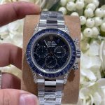 Rolex Daytona 126599TSA Luxury Fake Watches 18K Gold Wrapped + Synthetic Blue Sapphire Custom 40mm