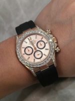 Rolex Cosmograph Daytona 126535TBR Custom Diamonds CZ Weight 154 Grams FH Factory 40mm - Image 6
