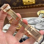 Rolex Cosmograph Daytona Le Mans 126525LN Rose Gold Imitation Watches Weight 173 Grams QF Factory 40mm - Image 17