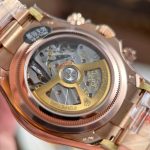 Rolex Cosmograph Daytona Le Mans 126525LN Rose Gold Imitation Watches Weight 173 Grams QF Factory 40mm - Image 14