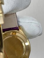 Rolex Cosmograph Daytona Purple Custom 18K Solid Gold + Natural Gemstone Watch 40mm - Image 9