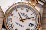 Rolex DateJust 126233 Replica Watch Gold Wrapped White Dial GM Factory 36mm - Image 4