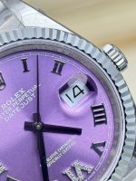 Rolex DateJust 126234 Copies Watches Purple Dial Automatic Movement 36mm - Image 6